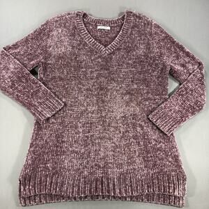 Orvis Women's Sweater Cardigan in Deep Purple